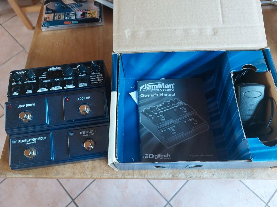 Digitech JamMan Stereo plus FS3X-Fusschalter in Amberg