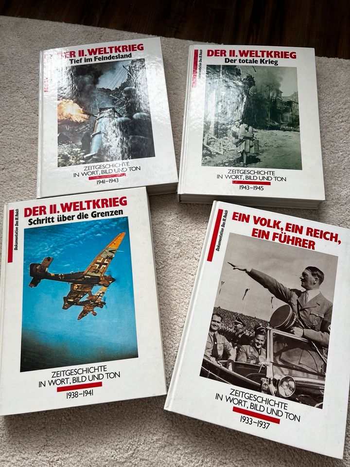 Dokumentation des 3 te reich 2 te Weltkrieg Bücher pawlak in Biberach an der Riß