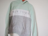 Sweatshirt, Hoody , Gr. 146/152, Mädchen, H&M, mint weiß und grau Kiel - Suchsdorf Vorschau