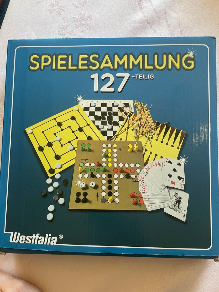 Spielesammlung, Spiele, vollständig, neu in Jengen