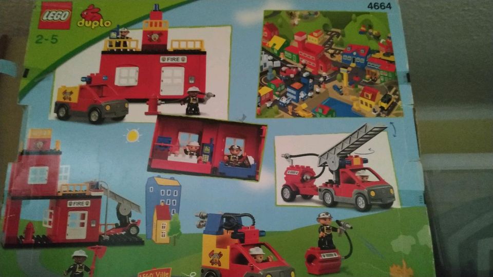 Lego Duplo Feuerwehrstation (4664) im Original Karton in Suhl