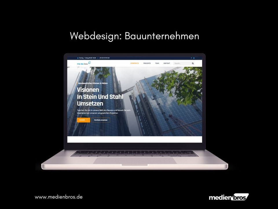 Webdesign aus Köln, Homepage, Webseite Erstellung, SEO, Onlinemarketing | Medienbros Werbeagentur in Köln