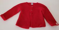 Rote Wollstrickjacke in Größe 81 von Petit bateau für den Winter Nordrhein-Westfalen - Velbert Vorschau