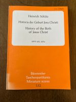 H.Schütz - Historia der Geburt Jesu Christi (Partitur) Bayern - Langenneufnach Vorschau