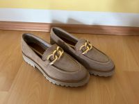 Tamaris Damen Halbschuhe Slipper Loafer Gr. 39 Beige Neu Brandenburg - Blankenfelde-Mahlow Vorschau