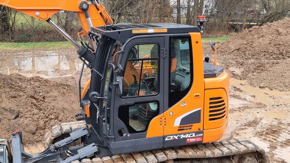 Doosan DX140LCR DX235LCR Kabinenschutz Schutzgitter Abbruchgitter in Aschaffenburg