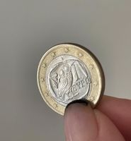 1 Euro Münze Eule Griechenland Fehlprägung S im Stern Nordrhein-Westfalen - Bornheim Vorschau