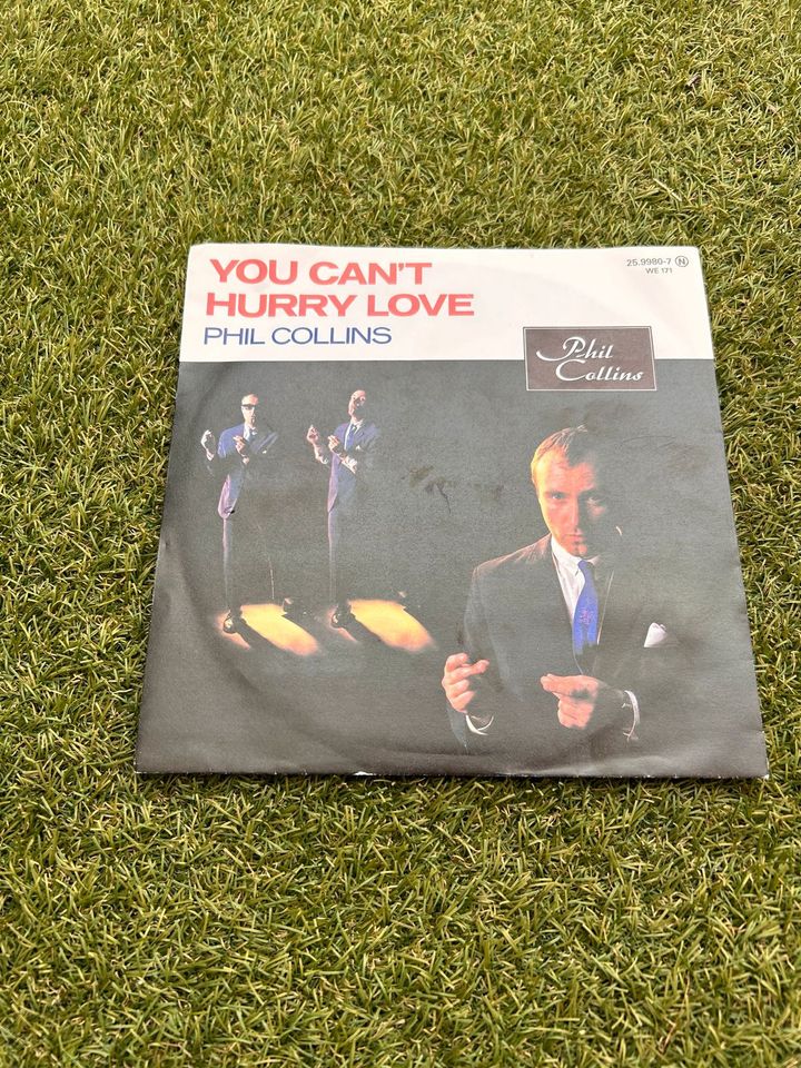 Single Phil Collins You can`t hurry love 25.9980-7 von 1982 in Berlin