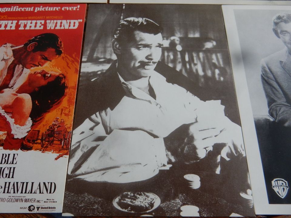 Postkarten : Clark Gable (5x) in Olching