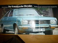 Chrysler 160, 160 GT, 180 Autoprospekt Nordrhein-Westfalen - Düren Vorschau