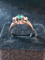 antiker Verlobungsring Ring Diamanten Smaragd Weißgold 585 4,54 g Berlin - Tempelhof Vorschau
