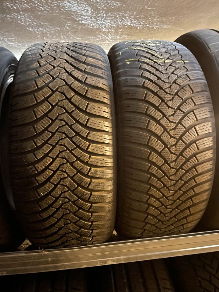 Polo 6R Audi A1 215/45 R16 90V Winterräder Winterreifen WR Alu in Karben