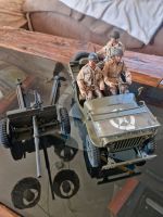 RC Crawler - ROC Hobby Jeep Willys mit Figuren + ANTI-Tank Gun Bayern - Tuntenhausen Vorschau