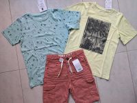 NEU 3er Set 134/140 Yigga Topolino T-Shirts u. Bermuda Shorts Thüringen - Drei Gleichen Vorschau