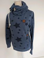 Hoodie Sweater von Naketano Gr. S blau mit Sternen Hannover - Misburg-Anderten Vorschau