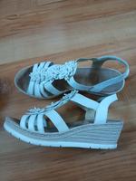 Rieker Sandalen Gr. 41 weiss Bayern - Schechen Vorschau