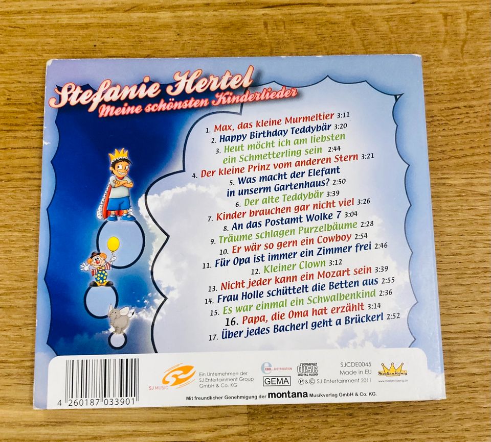Kinder Musik CD Stefanie Hertel „Meine schönsten Kinderlieder“ in München