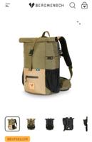 Bergmensch Rucksack Tasche Rolltop Hans grün olive khaki Bayern - Garmisch-Partenkirchen Vorschau
