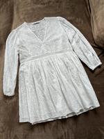Zara Kleid Stickerei in weiß Gr.S Bayern - Poing Vorschau