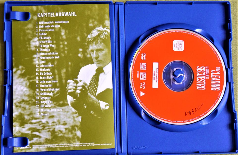 DVD Anatomie einer Entführung Robert Redford Helen Mirren Willem in Berlin