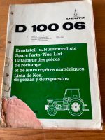 Deutz Ersatzteile Liste D 100.06 Bayern - Nördlingen Vorschau