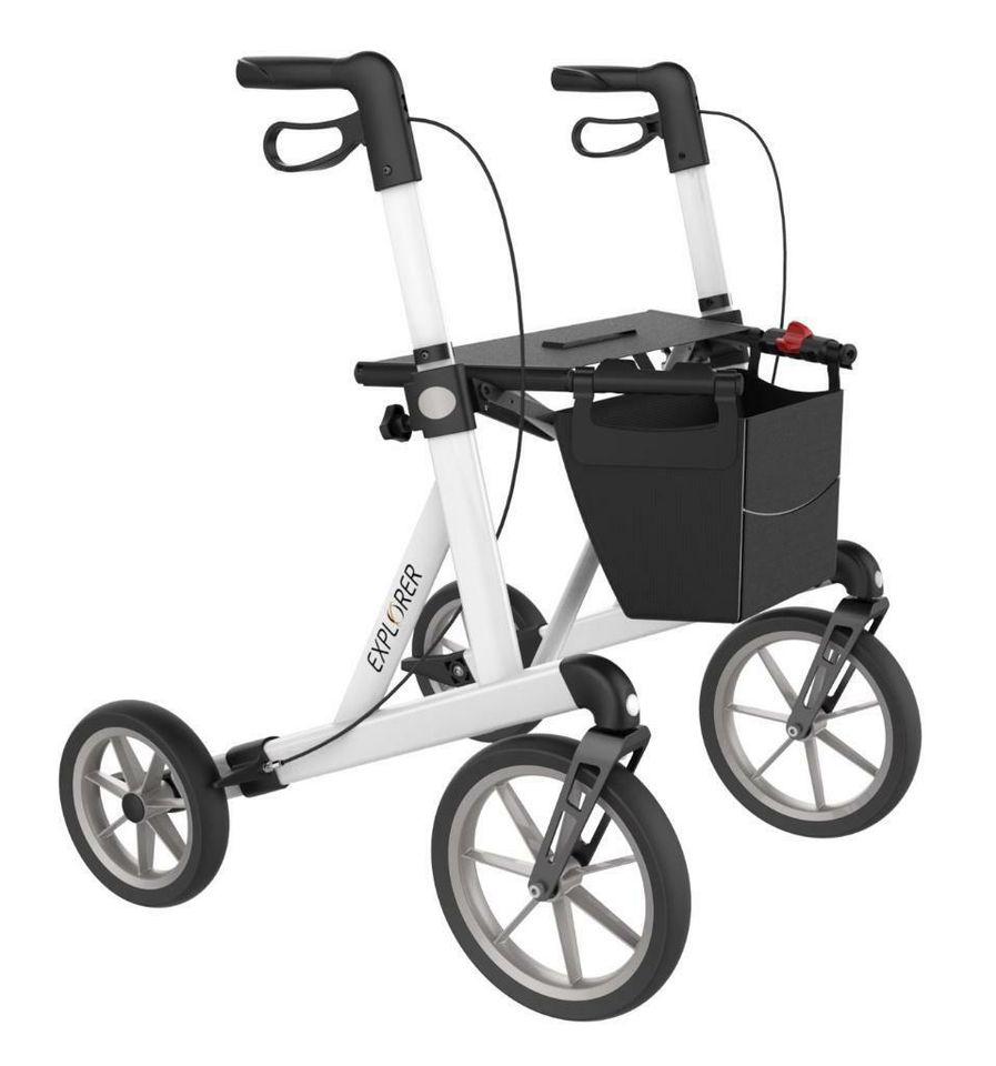 Leicht Outdoor Rollator Explorer - faltbar, robust, bis 200 kg in Hamburg