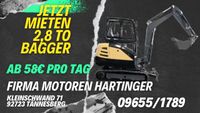 ⭐⭐Eurotrac 2,8 Tonnen Minibagger zu vermieten⭐⭐ Bayern - Tännesberg Vorschau