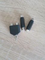 Audio Cinch Verbinder Stecker und Buchse Klinke 3,5mm Dresden - Laubegast Vorschau