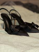 Absatzschuhe mit Schleife in schwarz Rheinland-Pfalz - Bad Sobernheim Vorschau