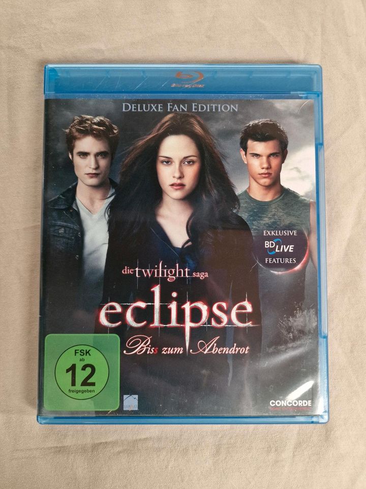 BluRay Twilight Biss Morgengrauen Mittagsstunde Eclipse Abendbrot in Dortmund