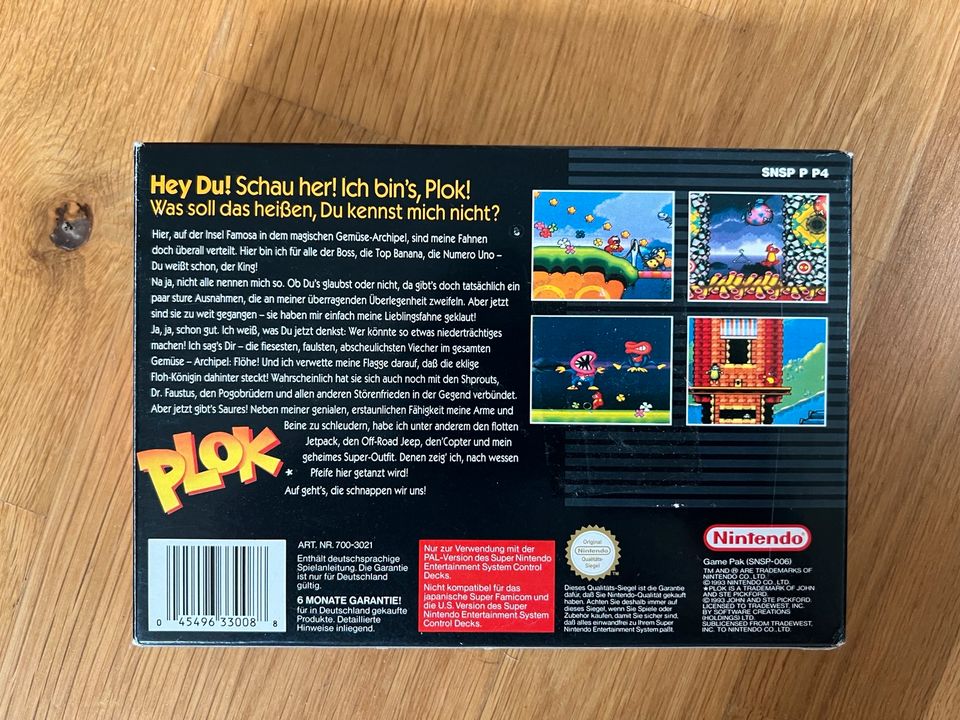 Super Nintendo SNES Plok CIB in Berlin