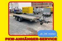 Universaltieflader-Anhänger mieten - Nr.:15 / 4,00x1,90m -2700kg Sachsen - Wilkau-Haßlau Vorschau