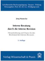 Fachbuch (neu): Interne Beratung durch die Interne Revision Hannover - Ricklingen Vorschau