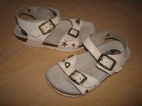 Leder Bio Sandalen weiß Gr. 25 Dr. Verdi Biolatschen Schuhe TOP ! Thüringen - Weinbergen Vorschau