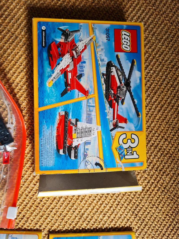 Lego Creator 31057 3in1 Hubschrauber Flugzeug Schiff Boot 3 in 1 in Stade