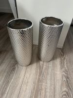 Zwei Vasen Deko Metaloptik Niedersachsen - Jork Vorschau