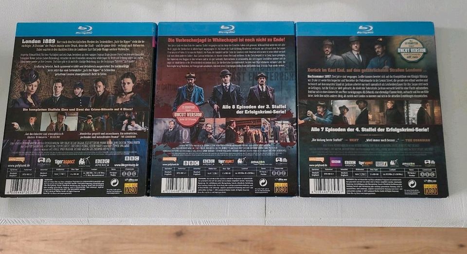 RIPPER STREET Staffel 1-4 bluray neuwertig in Beverungen