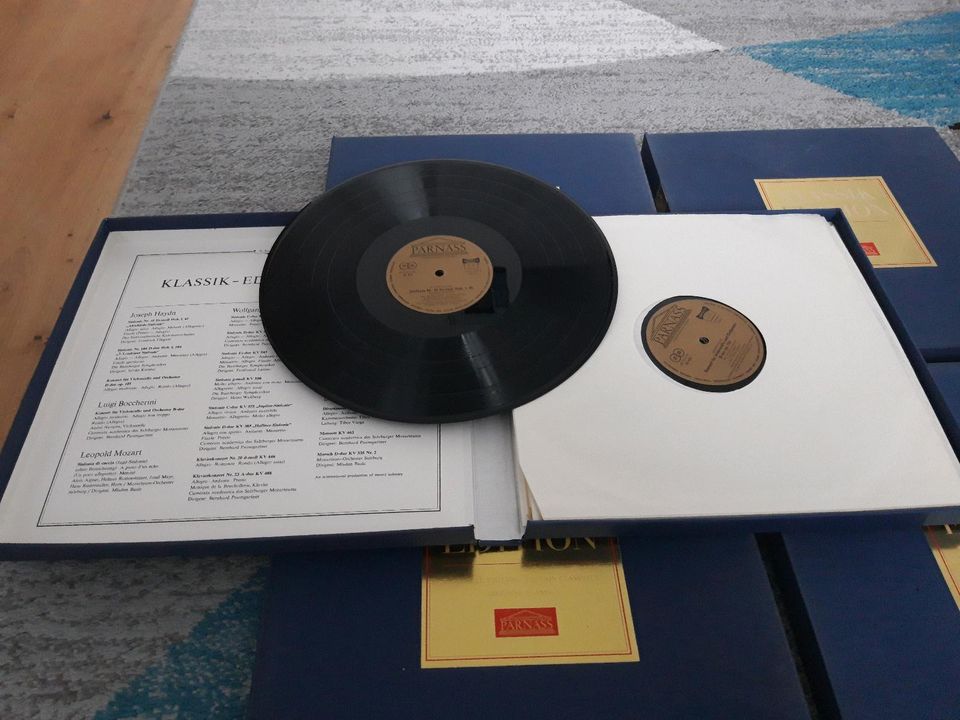 Klassik Edition PARNASS 1-5 , 5 Boxen 40 LP's Vinyl, Schallplatte in München