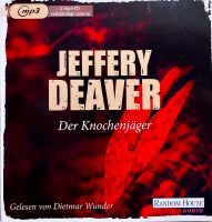 Jeffery Deaver : Der Knochenjäger , gelesen von Dietmar Wunder Düsseldorf - Benrath Vorschau