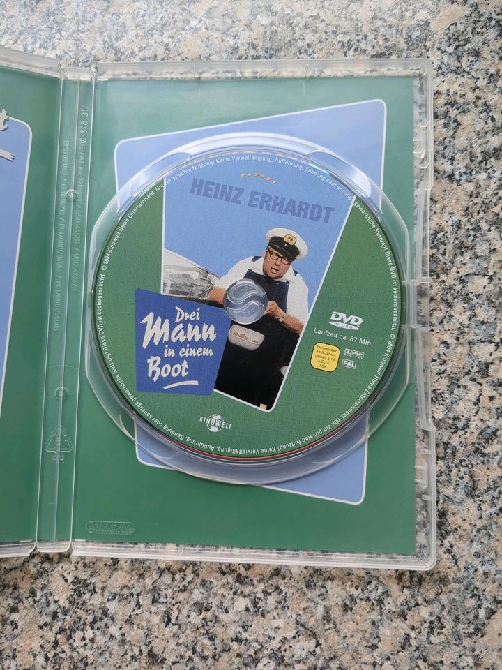 DVD Heinz Erhardt "3 Mann in einem Boot" in Pocking