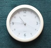 Wanduhr Uhr Mebus  - cremeweiß weiß Hessen - Stadtallendorf Vorschau