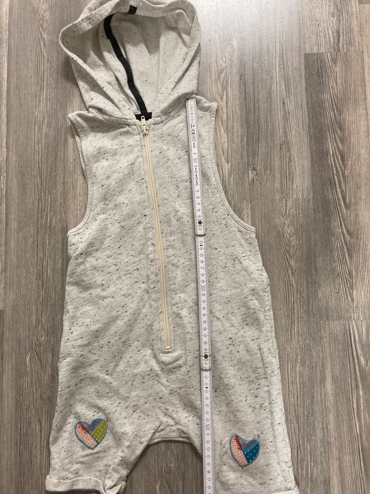 Jumpsuit Next Overall 104 grau mit Kapuze in Bobingen