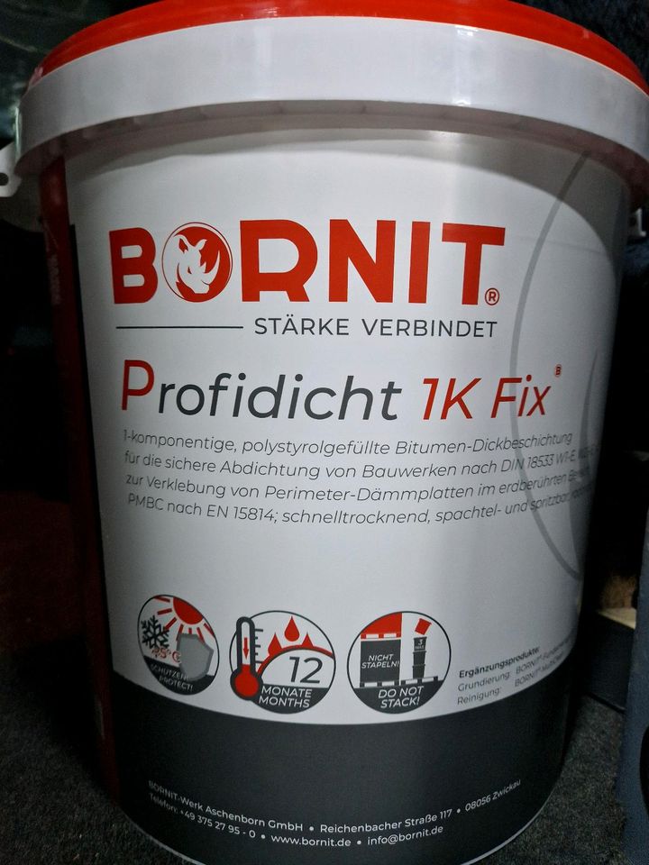 Bornit Profidicht 1k Bitumabdichtung Bitumendickbeschichtung in Berlin