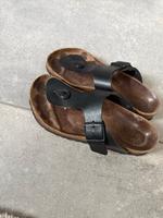 Birkenstock schwarz Zehentrenner Gr. 36 Nordrhein-Westfalen - Hamminkeln Vorschau