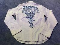 Replay Bluse 90er Kult Print Business Top Sommer M S 36 Rar Bayern - Ergolding Vorschau