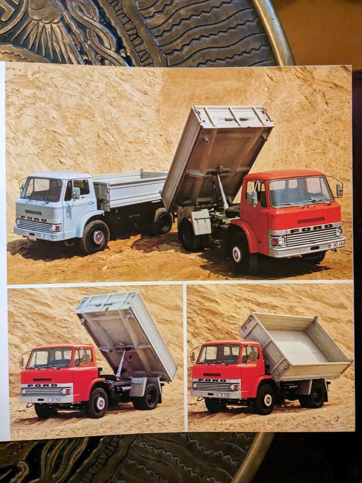 Ford LKW Oldtimer N Serie Prospekt 1976 in Selters