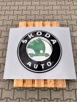 Skoda Logo Schild (Werbeschild) Bayern - Ascha Vorschau