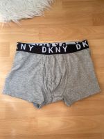 DKNY Boxershorts Unterhose Herren grau hellgrau weiß schwarz S Sendling - Obersendling Vorschau