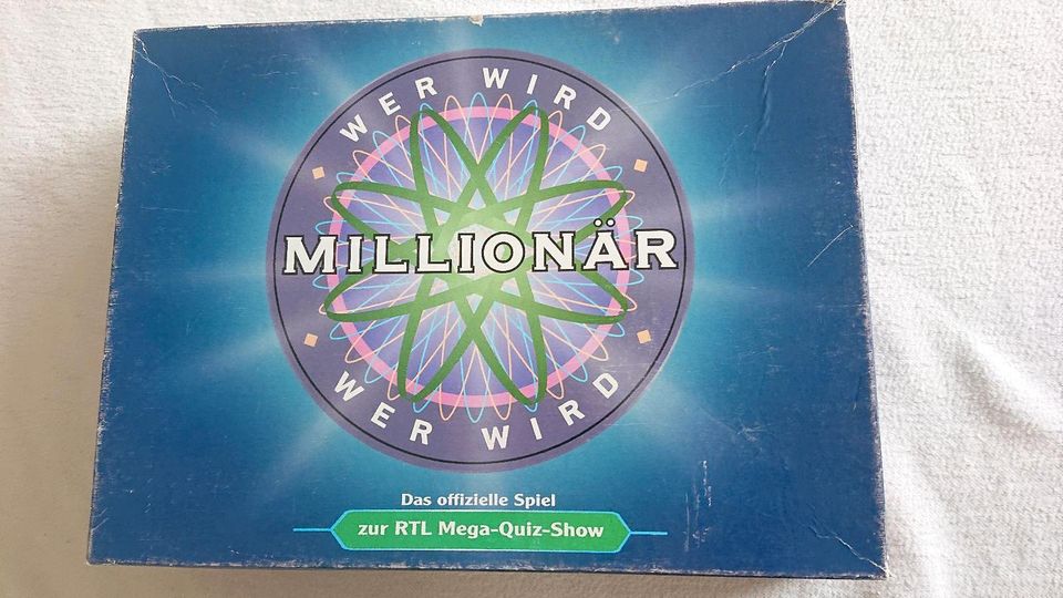 Wer wird Millionär Brettspiel Gesellschaftsspiel in Nordenholz