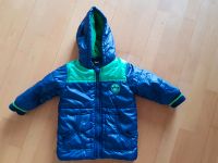 Warm gefütterte Winterjacke dunkelblau grün, Gr. 86, Bubble Gum Thüringen - Erfurt Vorschau